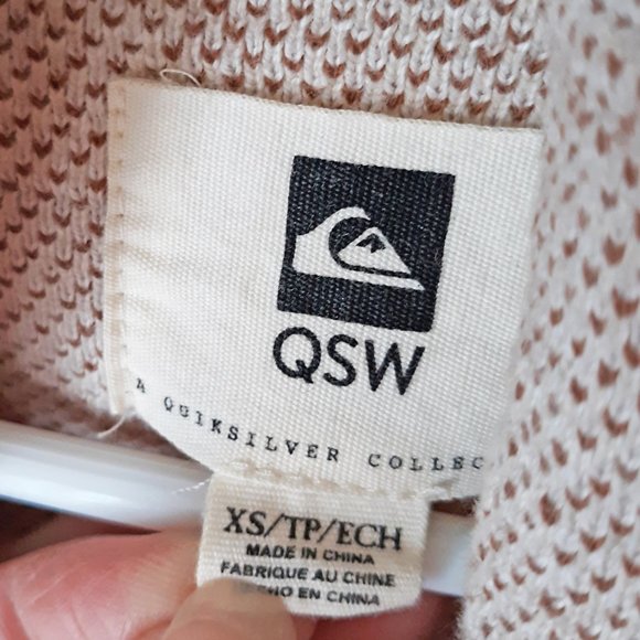 QSW Buckle Quicksilver Boho Aztec Cardigan Sweater - Picture 8 of 10